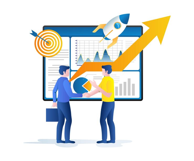 Social media, content marketing and growth analytics