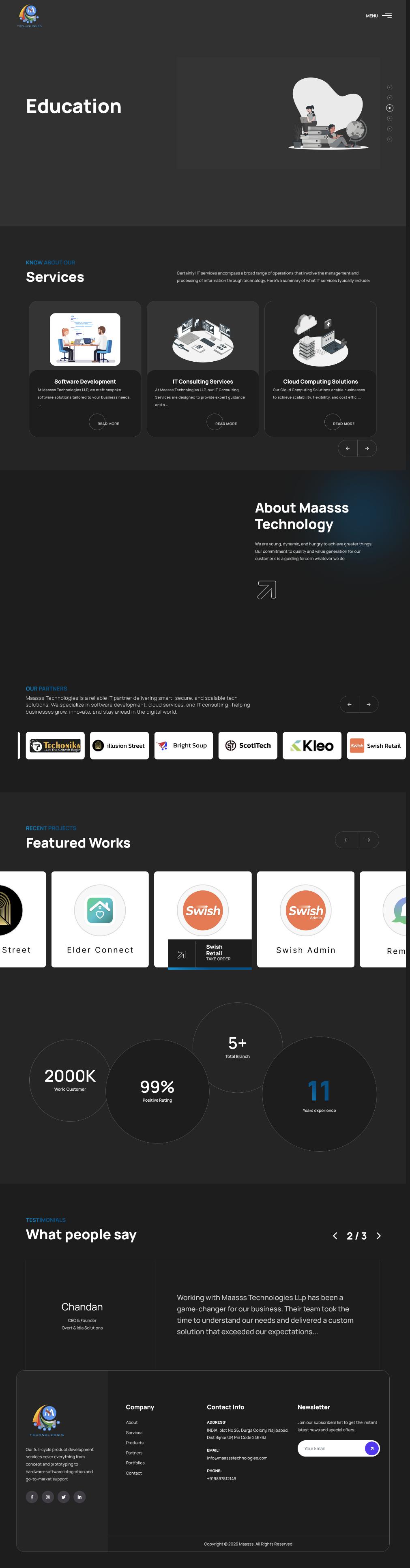 Maasss Technologies – IT Services & Software Development